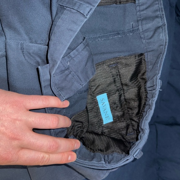 Savane Men's Navy Pants - Picture 3 of 6